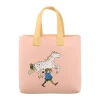 Muurla Pippi Tote Bag tas 25x25 cm, Pippi and the Horse< Opbergmanden