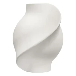 Louise Roe Pirout vaas 02 42 cm, Raw White< Vazen