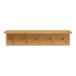 Ferm Living Place Rack kapstokje met knoppen eiken, Medium< Haken & Hangers