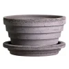Bergs Potter Planet Mars pot Ø12 cm, Grijs< Bloempotten