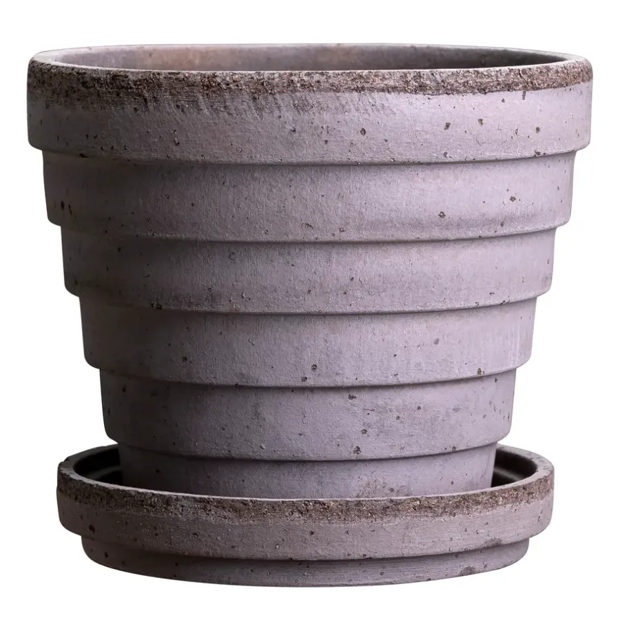 Bergs Potter Planet Venus pot Ø14 cm, Grijs< Bloempotten