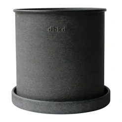 DBKD Plant pot pot klein 2-pack, Black< Bloempotten