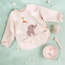 Done by deer Playgroundslabbetje met mouw, Poeder< Kinderkamer Interieuraccessoires|Kinderkamer Interieuraccessoires