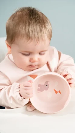 Done by deer Playgroundslabbetje met mouw, Poeder< Kinderkamer Interieuraccessoires|Kinderkamer Interieuraccessoires