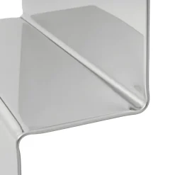 Muuto Pleat wandspiegel, Polerat stål, 227x57 cm< Wandspiegels