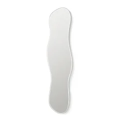 Ferm Living Pond spiegel full size, Dark chrome< Wandspiegels