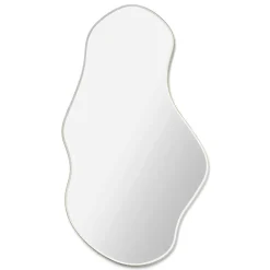 Ferm Living Pond spiegel large, Messing< Wandspiegels