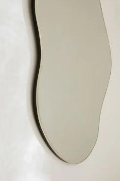 Ferm Living Pond spiegel large, Messing< Wandspiegels