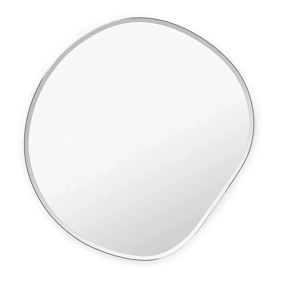 Ferm Living Pond spiegel, Small dark chrome< Wandspiegels