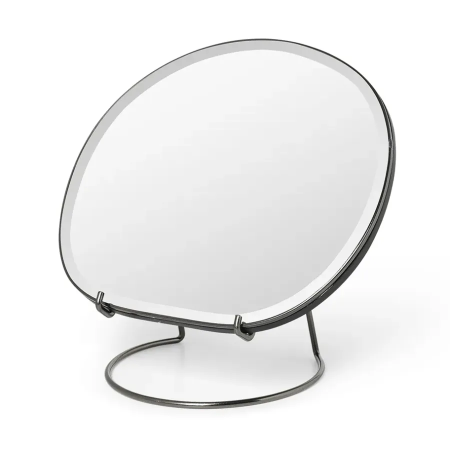 Ferm Living Pond tafelspiegel, Dark chrome< Tafelspiegels