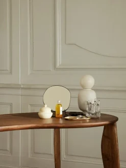 Ferm Living Pond tafelspiegel, Dark chrome< Tafelspiegels