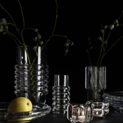 Tom Dixon Press lantaarn vertical, Helder< Kaarsenhouders & Kaarsenborden