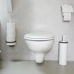 Brabantia Profile wc-papierhouder, pure white (gebroken wit)< Toiletpapierhouders