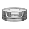 Orrefors Puck waxinelichtjeshouder 36 mm, Transparant< Kaarsenhouders & Kaarsenborden