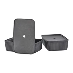 Zone Denmark Pulp opbergdoos 32x48 cm 2-pack, Black< Opbergmanden