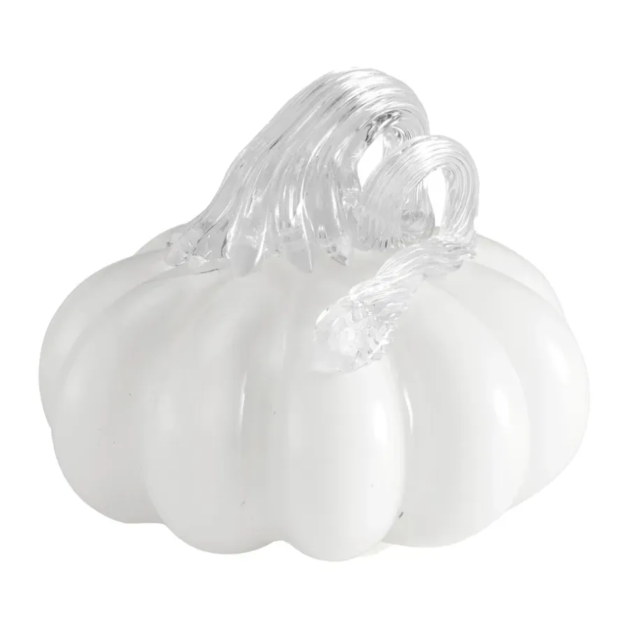 Cooee Design Pumpkin decoratie 8 cm, White< Decoratieve Accessoires