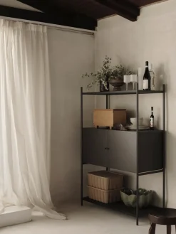 Ferm Living Punctual kast 41,6x91,5 cm, Anthracite< Kasten & Vitrines