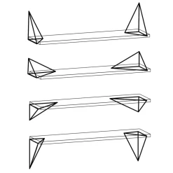 Maze Pythagoras plank, walnoot< Planken & Planksystemen