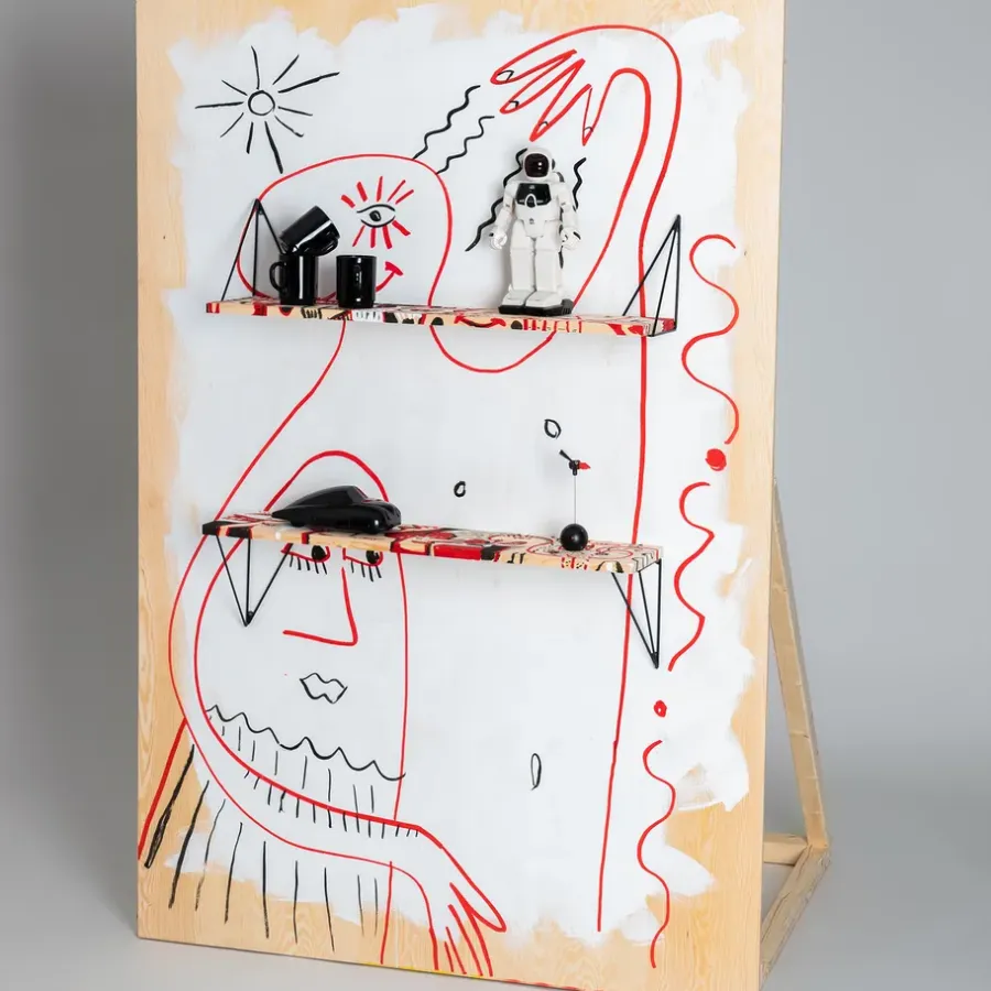 Maze Pythagoras Play plank, Zwart< Planken & Planksystemen