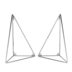 Maze Pythagoras steunen 2-pack, chroom< Planken & Planksystemen