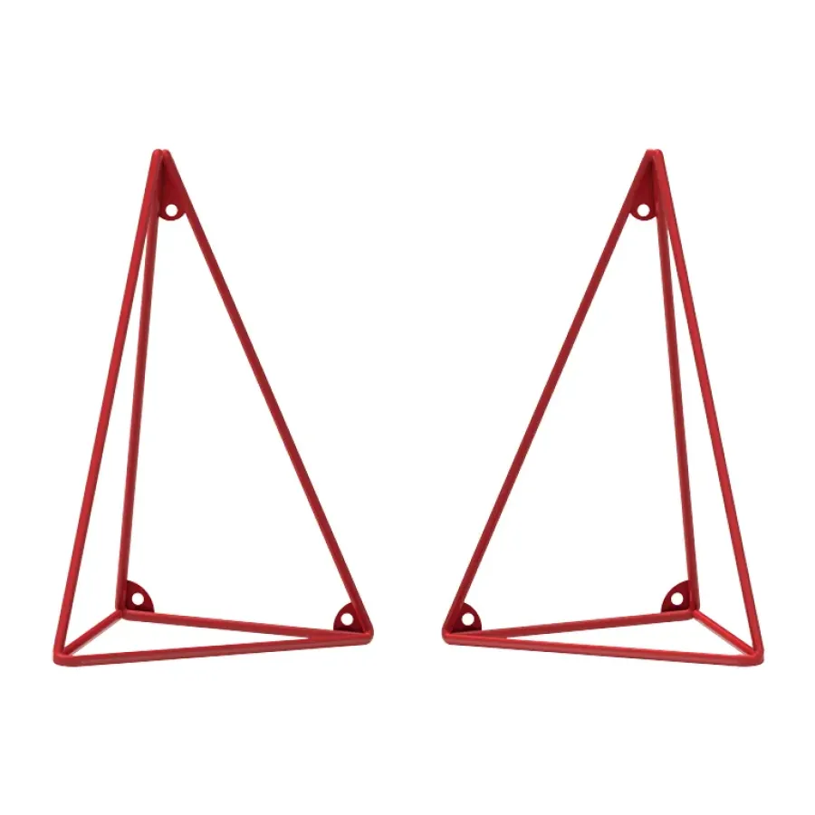 Maze Pythagoras steunen 2-pack, Red< Planken & Planksystemen