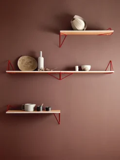 Maze Pythagoras steunen 2-pack, Red< Planken & Planksystemen
