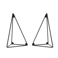 Maze Pythagoras steunen 2-pack, zwart< Planken & Planksystemen
