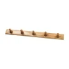 FDB Møbler Q3 Allé kroklist 5 haken, Oak nature lacquered< Haken & Hangers
