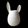 DBKD Rabbit kandelaar 13 cm, White dot< Kandelaars
