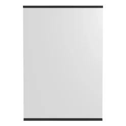 MOEBE Rechthoekige wandspiegel 70x100 cm, Black< Wandspiegels