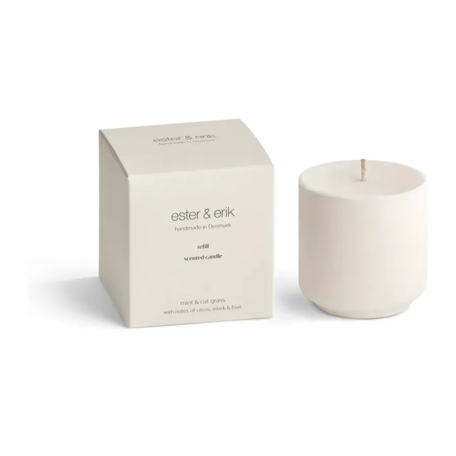 Ester & erik Refill geurkaarsen, Coconut & lime< Geurkaarsen & Aroma Diffusers