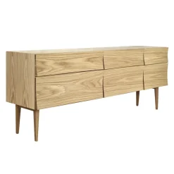 Muuto Reflect sideboard large, Oak< Ladekasten & Dressoirs