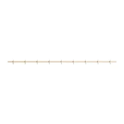 Relief hakenrek large 123 cm, Essenhout< Haken & Hangers