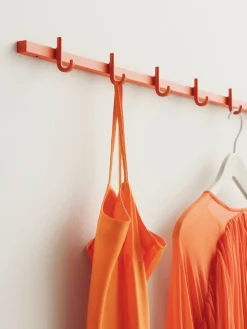 Relief hakenrek large 123 cm, Oranje< Haken & Hangers