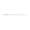 Relief hakenrek small 41 cm, Wit< Haken & Hangers