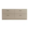 Relief sokkel 123 cm, Beige< Ladekasten & Ladeblokken