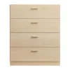 Relief sokkel 82 cm, Essenhout< Ladekasten & Ladeblokken