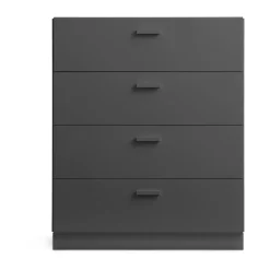 Relief sokkel 82 cm, Grijs< Ladekasten & Ladeblokken