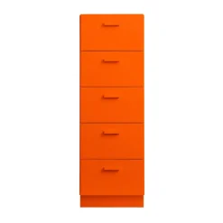 Relief sokkel 41 cm, Oranje< Ladekasten & Ladeblokken