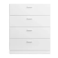 Relief sokkel 82 cm, Wit< Ladekasten & Ladeblokken