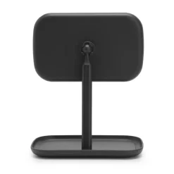 Brabantia ReNew spiegel met opbergvakje, Donkergrijs< Tafelspiegels
