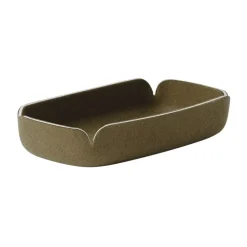 Muuto Restore dienblad 15,5x28 cm, Brown green< Decoratieve Accessoires|Decoratieve Dienbladen
