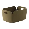 Muuto Restore opbergmand, Brown Green< Opbergmanden