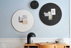 Gejst Retell pinboard prikbord Ø80 cm, Wit-messing< Prikborden