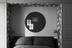 Gejst Retell pinboard prikbord Ø80 cm, Zwart-messing< Prikborden