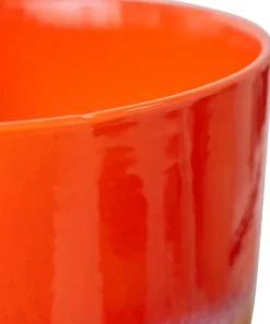 HKliving Retro bloempot Ø20,5 cm, Cherry red< Bloempotten