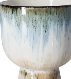 HKliving Retro bloempot Ø16,5 cm, Glacier< Bloempotten