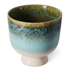 HKliving Retro bloempot Ø20,5 cm, Lagoon< Bloempotten