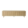 Normann Copenhagen Rib dressoir laag, Oak< Tv- & Mediameubels|Ladekasten & Dressoirs