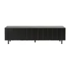 Normann Copenhagen Rib dressoir laag, Soft Black< Tv- & Mediameubels|Ladekasten & Dressoirs